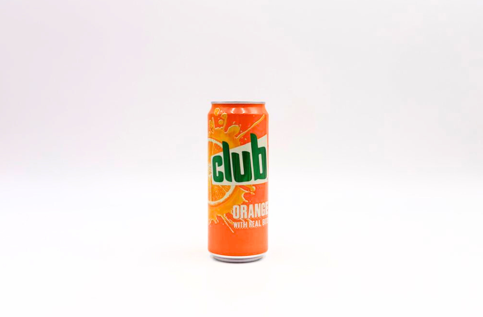 Club orange Can 330ml